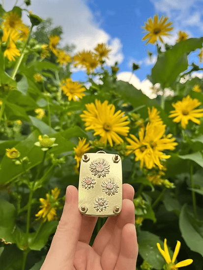Mini Bloempers Compacte Botanische Herbarium Pers Draagbaar Bloemen Drogen Handwerk Tool Bladeren Persen Natuurbewaartool