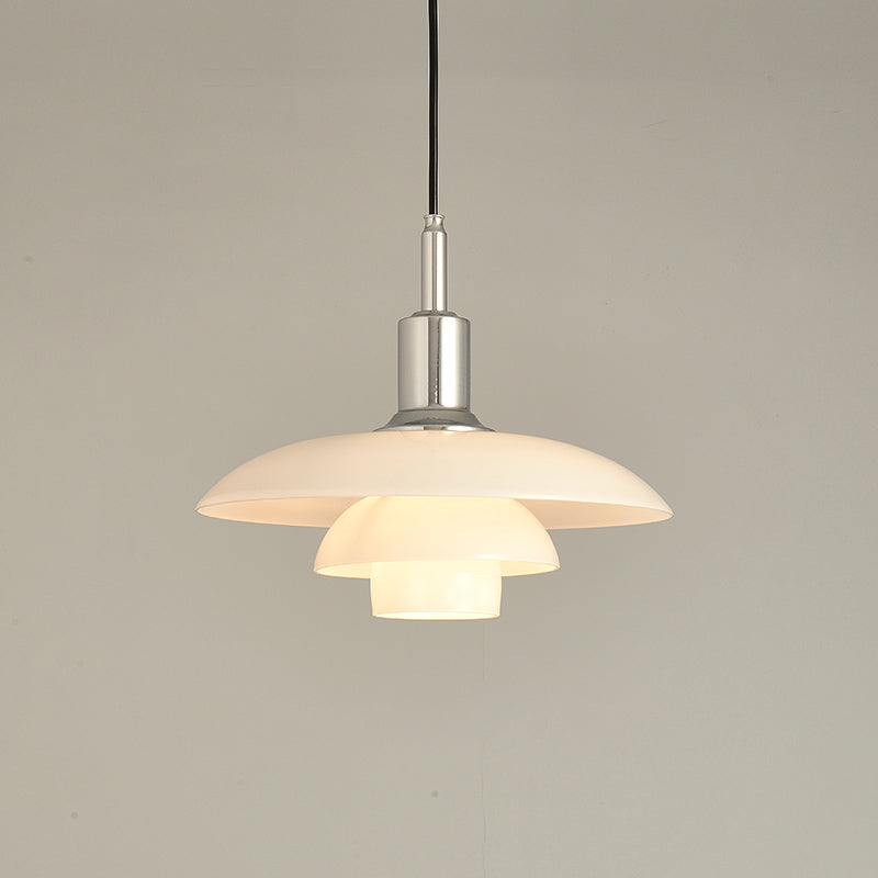 Hanglamp Glas Rond Scandinavisch Wit LED Woonkamer Eetkamer Slaapkamer Modern