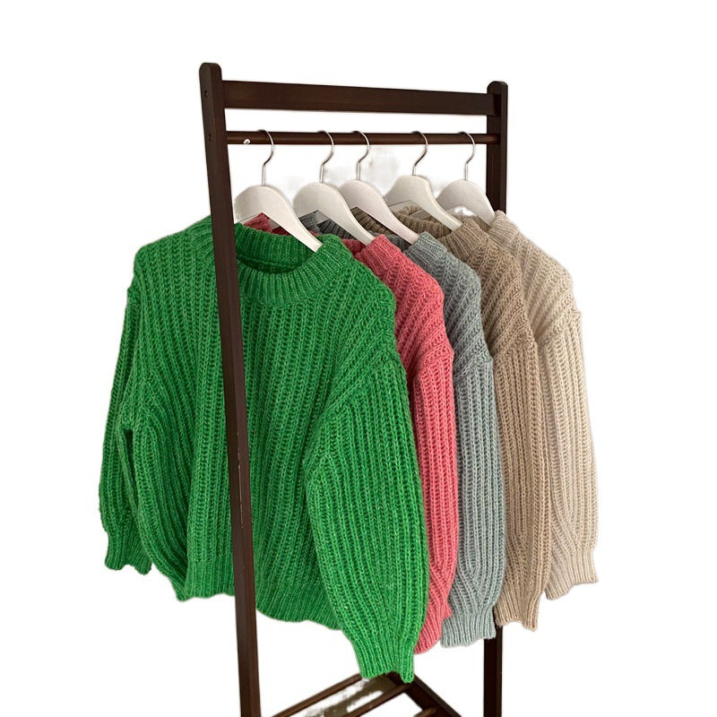 Dames Trui Gebreid Oversized Warme Modieuze Truien