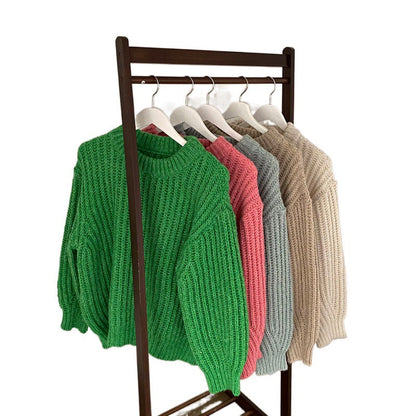 Dames Trui Gebreid Oversized Warme Modieuze Truien