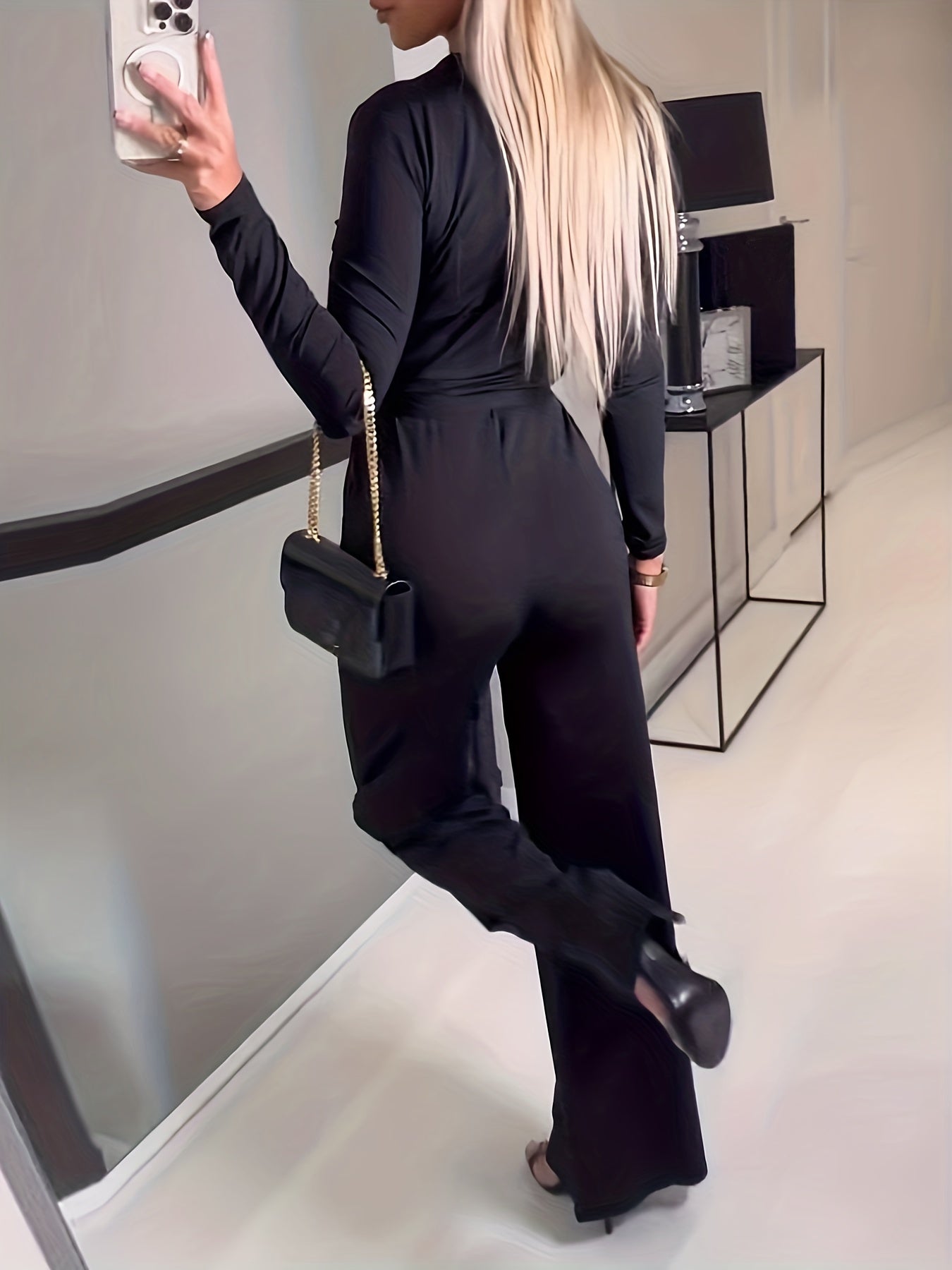 Jumpsuit Comfortabel en Stijlvol voor Vrouwelijke Dagen