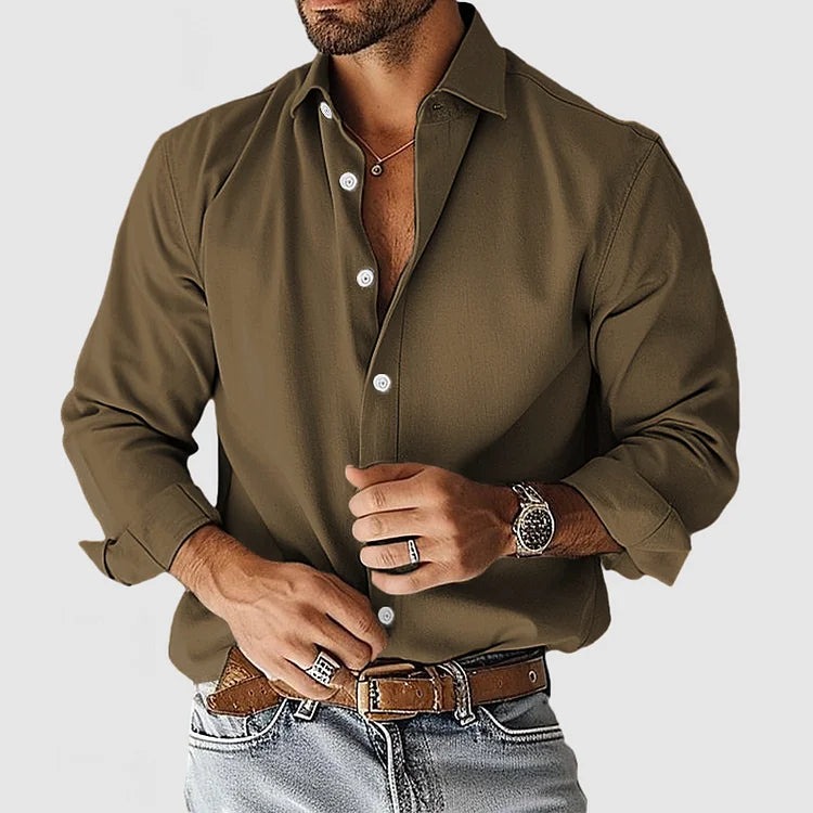 Heren Overhemd Slim Fit Modieus en Stijlvol