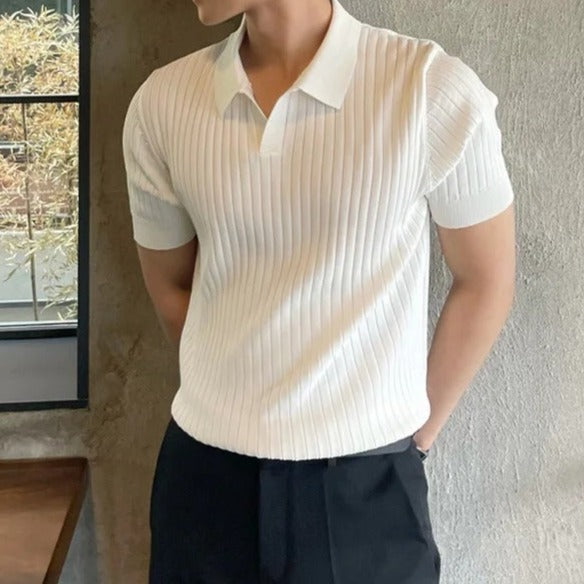 Heren Polo Shirt Korte Mouw Casual Stijl - StudioMarella