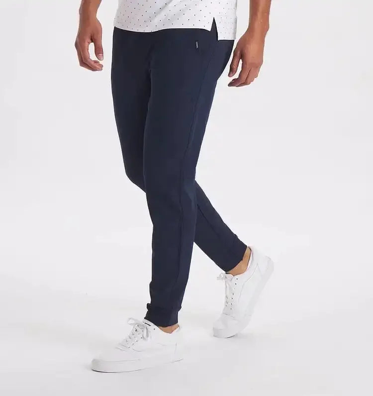 Heren Chino Broek Slim Fit Jogger Model