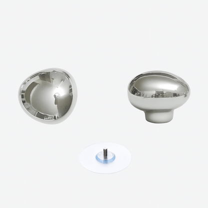 Wandhaak Druppel Chroom Keramiek Zilver Set 2 Stuks Hal Badkamer Modern
