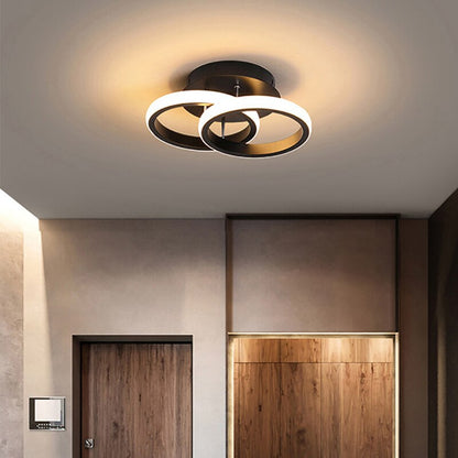Plafondlamp met Verstelbare Armen LED Dimbaar Modern Design voor Woonkamer Slaapkamer Klaver Cirkelvorm Stijlvol