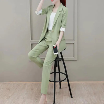 Dames Blazer 3-delig Pak Klassieke Stijl