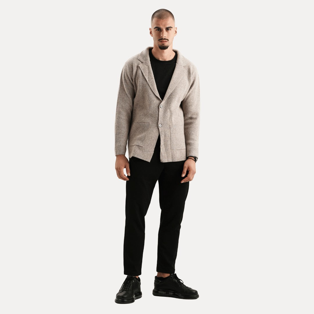 Giovanni Cardigan van Wol Modal Modern Design