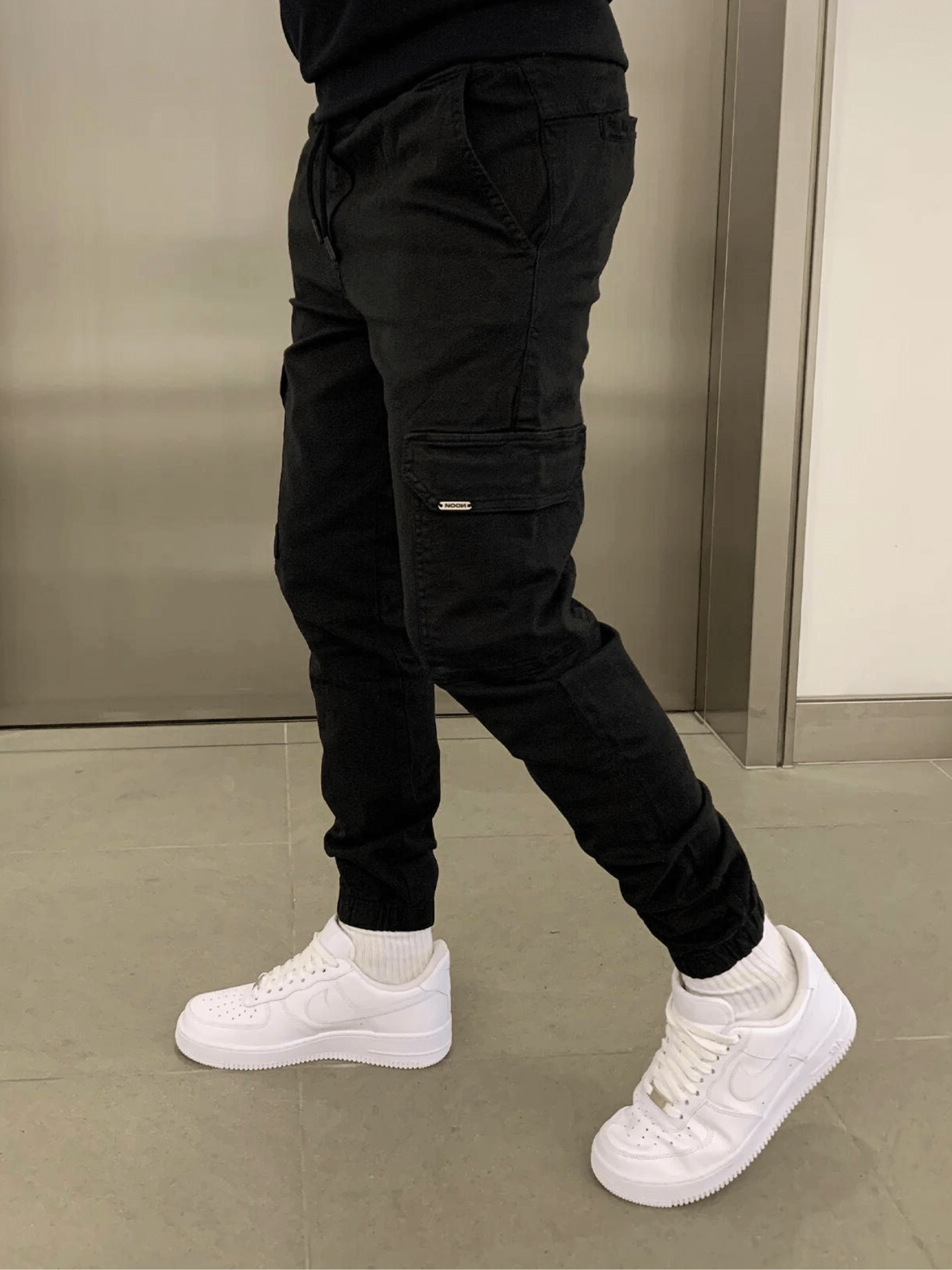 Joggingbroek Heren Comfortabel Sportief Zwart