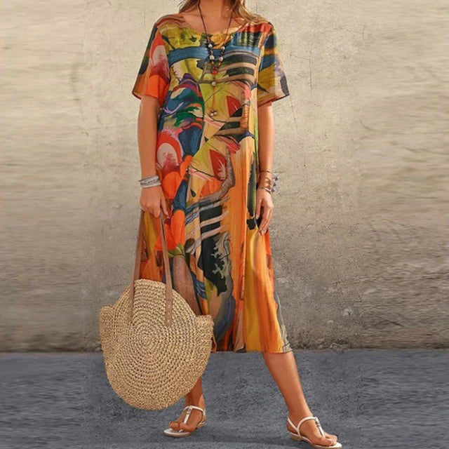 Comode Tuniek voor Vrouw Zomerse Stijl