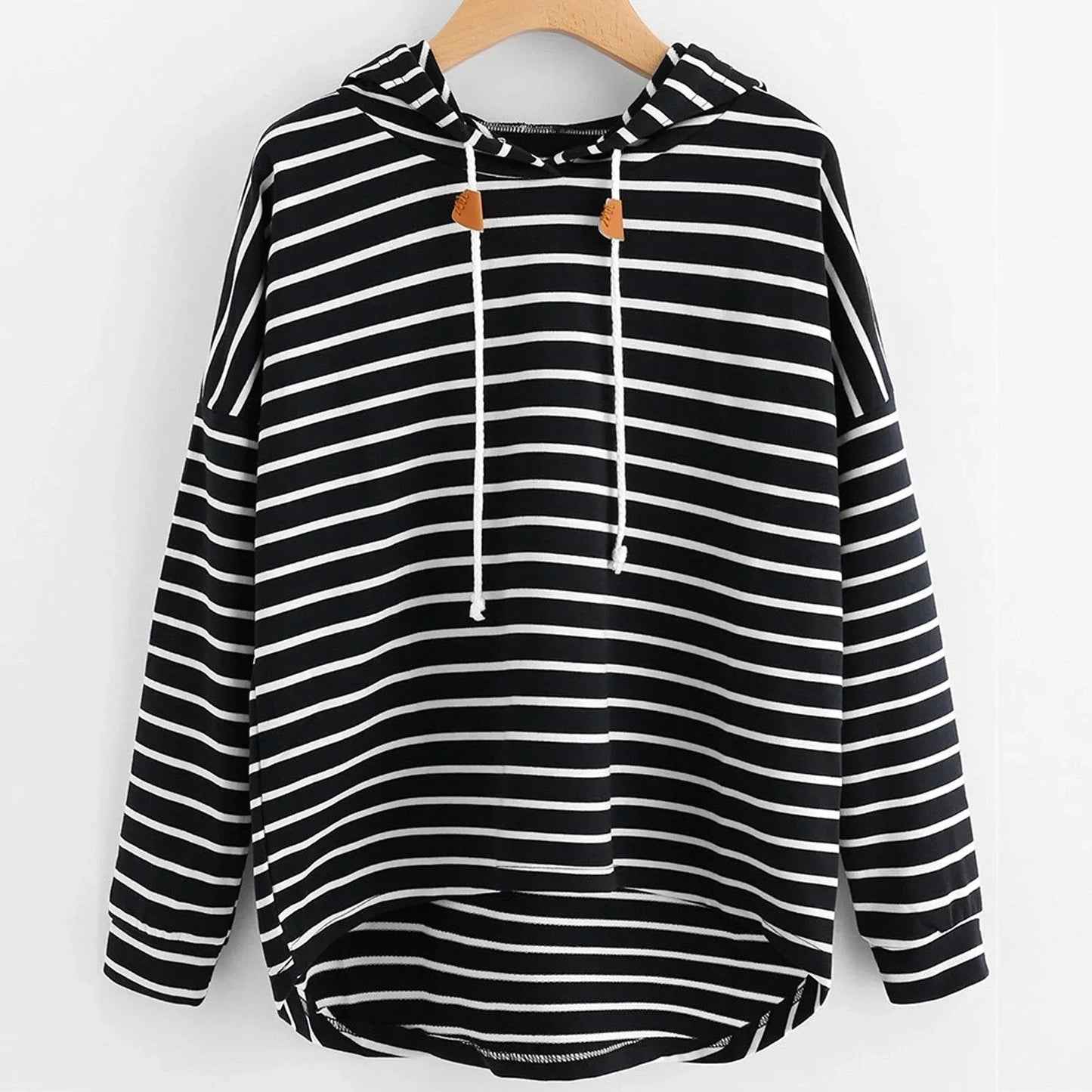 Warme Gestreepte Hoodie voor Heren en Dames