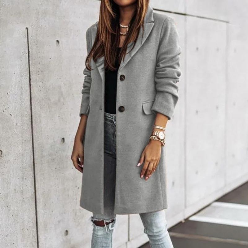 Zachte Winterjas voor Vrouw Elegant en Warm