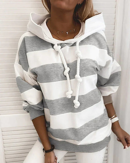 Warme Hoodie voor Dames en Heren Modieus Design