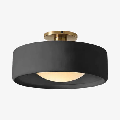 Porselein Plafondlamp Rond Modern – Zachte Sfeerverlichting voor Gang Kantoor Keuken