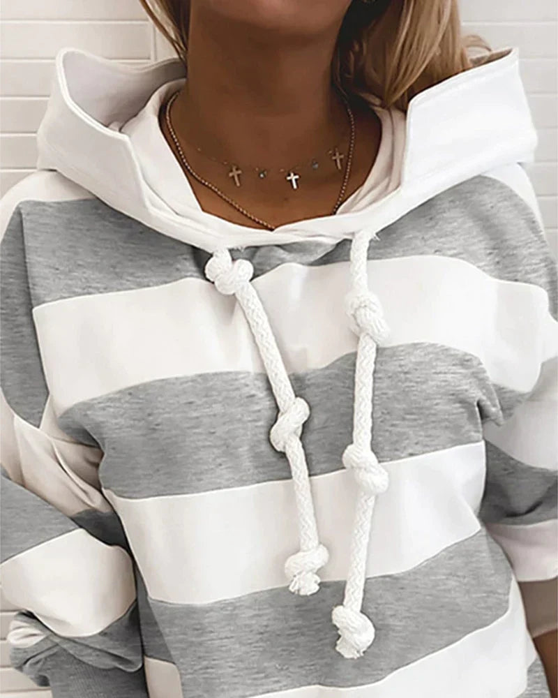 Warme Hoodie voor Dames en Heren Modieus Design