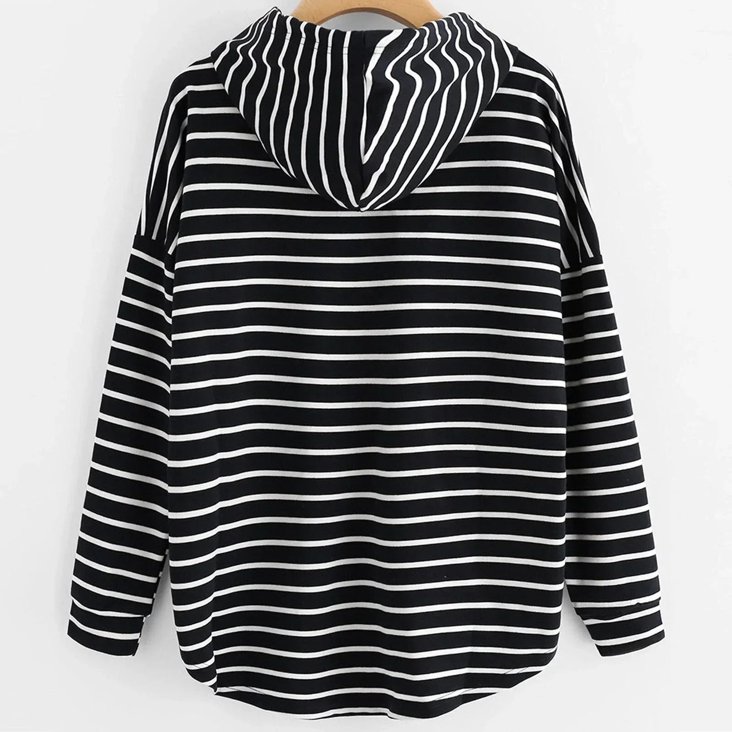 Warme Gestreepte Hoodie voor Heren en Dames