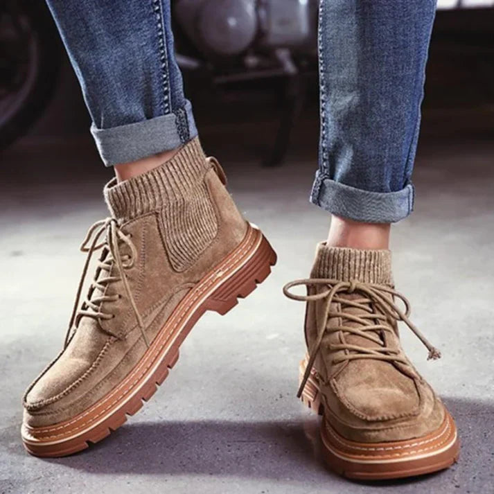 Herenschoenen met Steunzool Comfortabel Wandelen