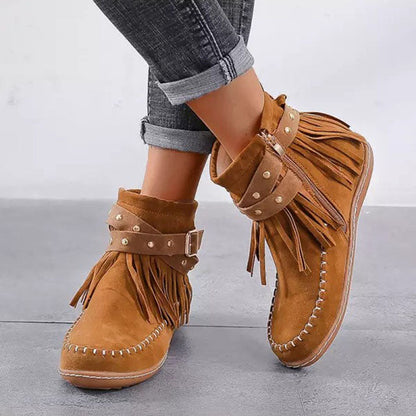 Laarzen met Franjes Warm en Stijlvol Vintage