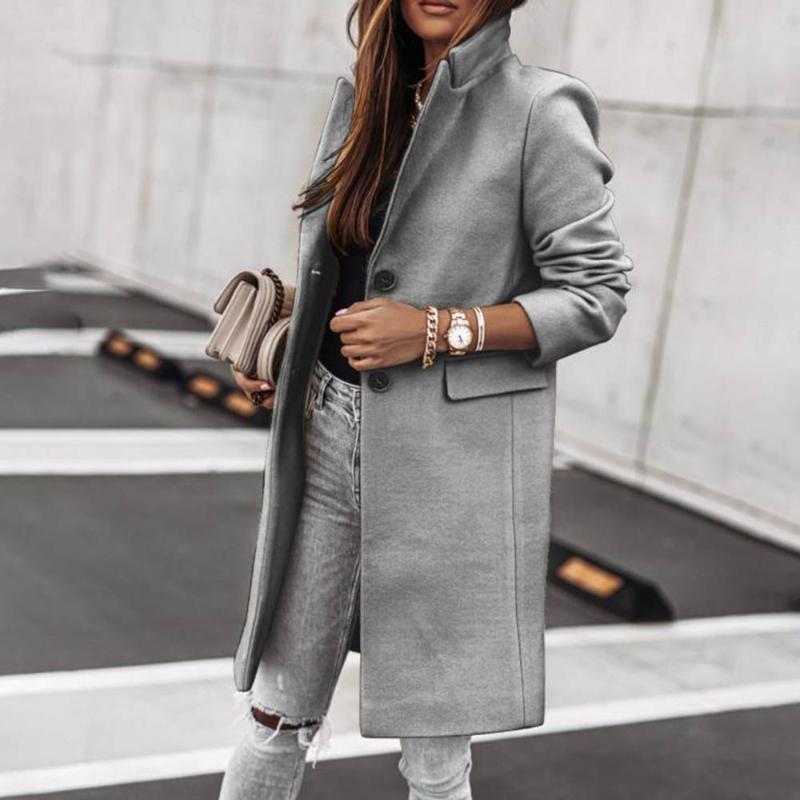 Zachte Winterjas voor Vrouw Elegant en Warm