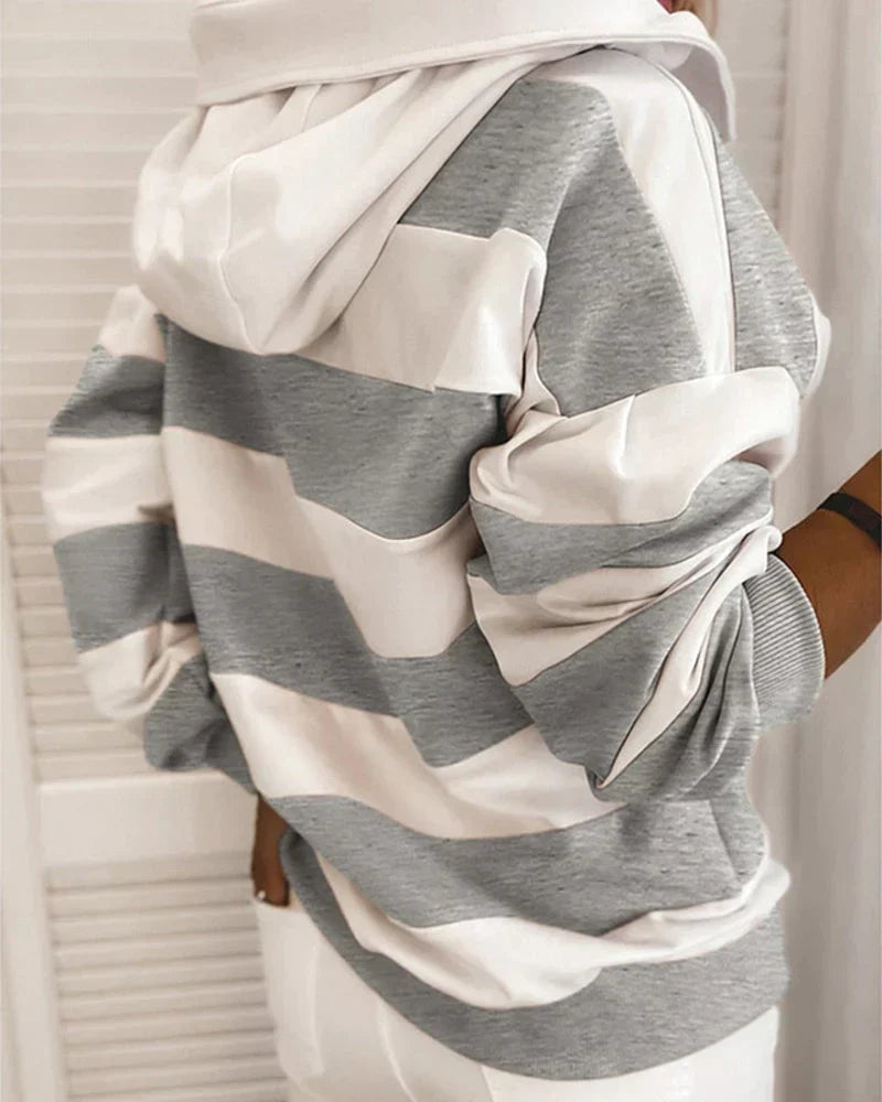 Warme Hoodie voor Dames en Heren Modieus Design