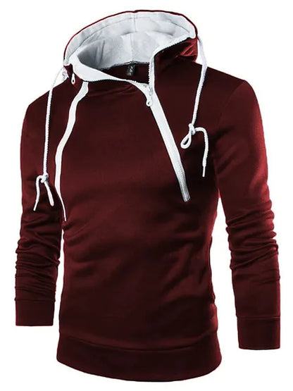 Zachte Sweatshirt Hoodie met Hoge Hals Comfortabel