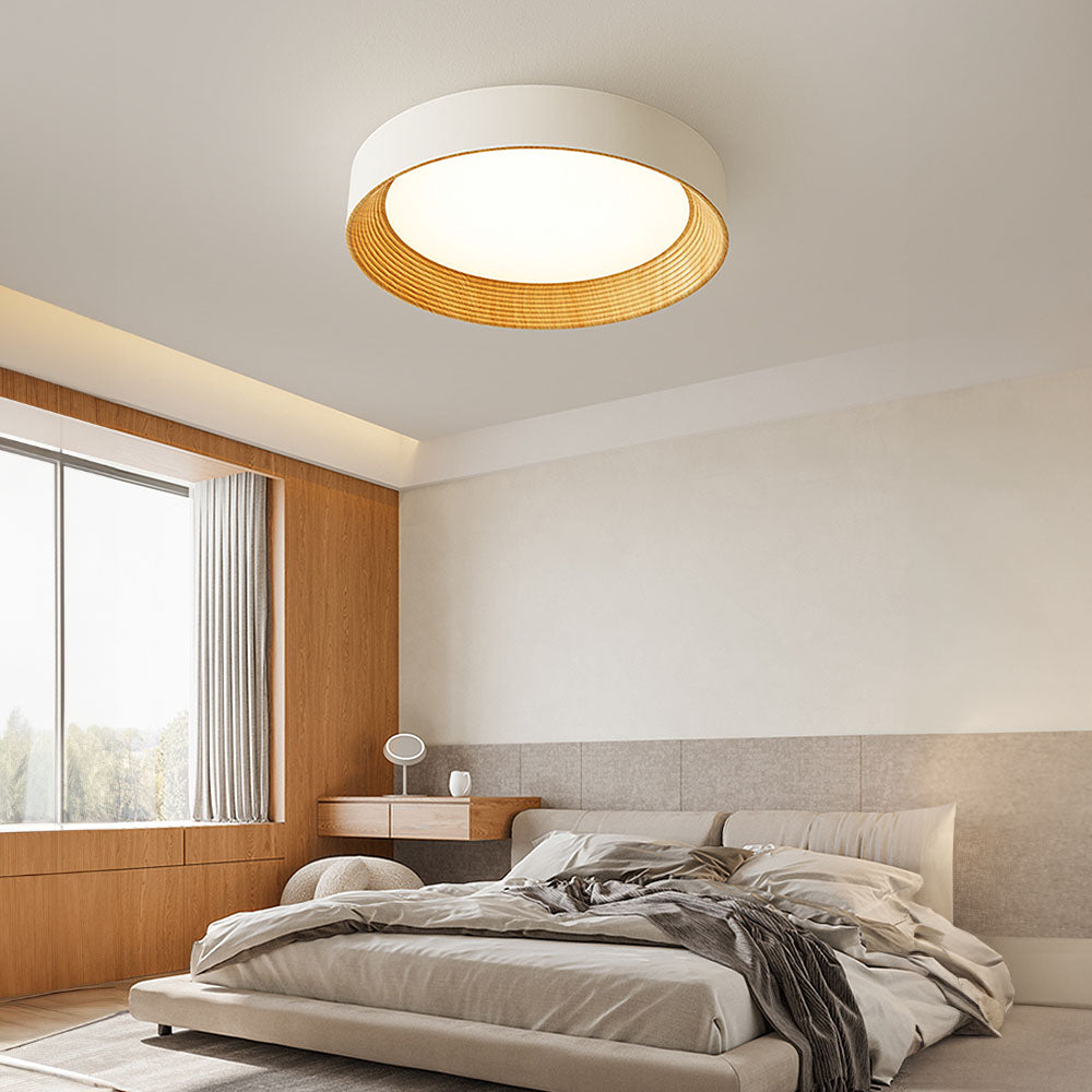 Minimalistische Plafondlamp Rond Laagbouw Slaapkamer Plafondverlichting LED