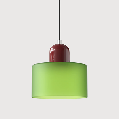 Sansoti | Lismeno Retro Hanglamp – Glazen Hanglamp met Warm Licht voor Eettafel, Keuken & Woonkamer