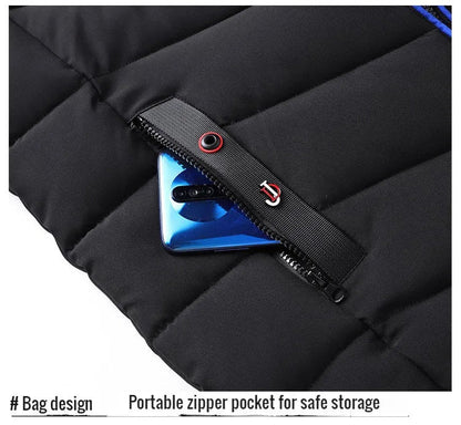 Warme Winterjas Met Capuchon Waterdicht en Comfy