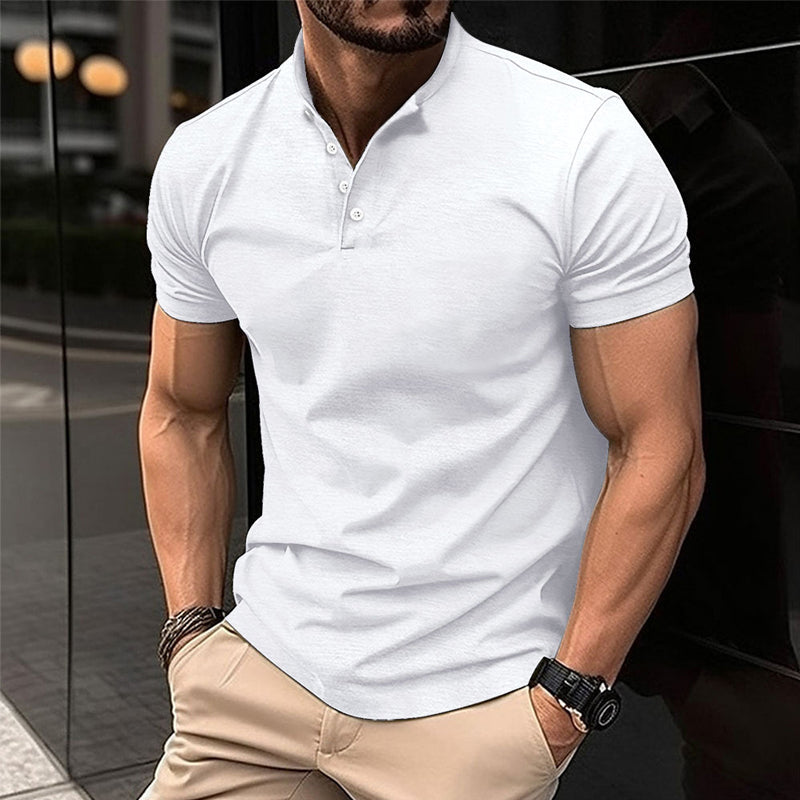 Klassieke Heren Poloshirt van Katoen Brio Stijl
