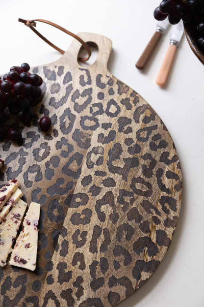 Houten Serveerplank Sapelehout Rond en Vierkant Scandinavisch Design voor Keuken en Tafel