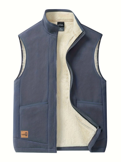 Voorjaars Gilet met Rits van Pile