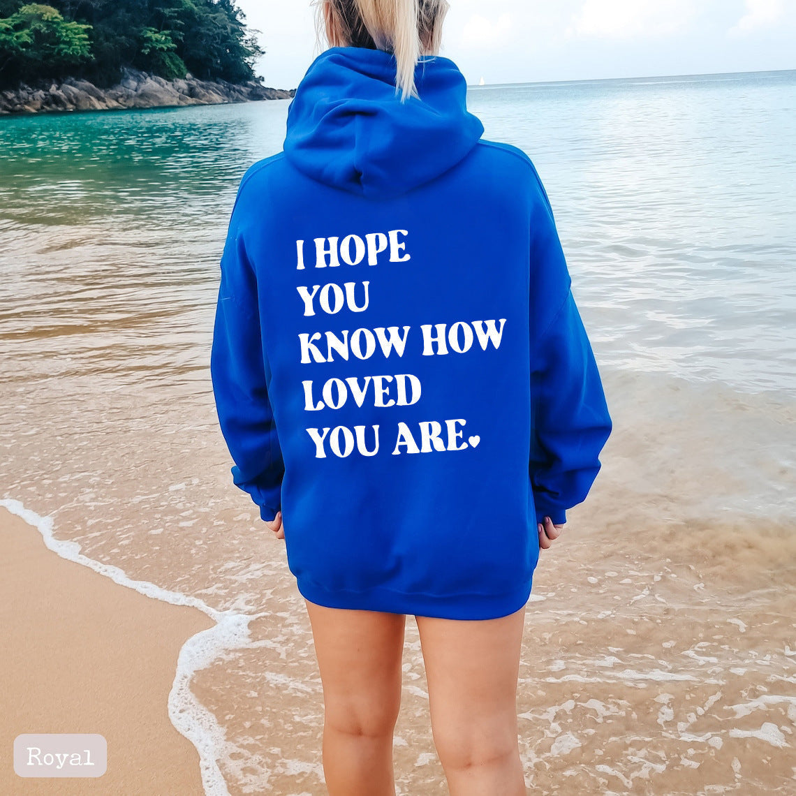 Dames Hoodie Zwart met Self Love Print Trendy Design - StudioMarella