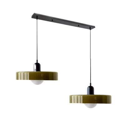 Luccon Dubbele Hanglamp Glas G9 35 cm Modern Eettafel Woonkamer Design Verlichting