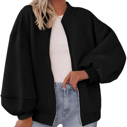 Dames Bomberjack Oversized Sportieve Ritsjas