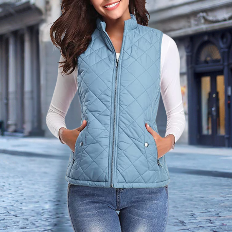Bodywarmer Lichtgewicht Gewatteerd Warme Jas