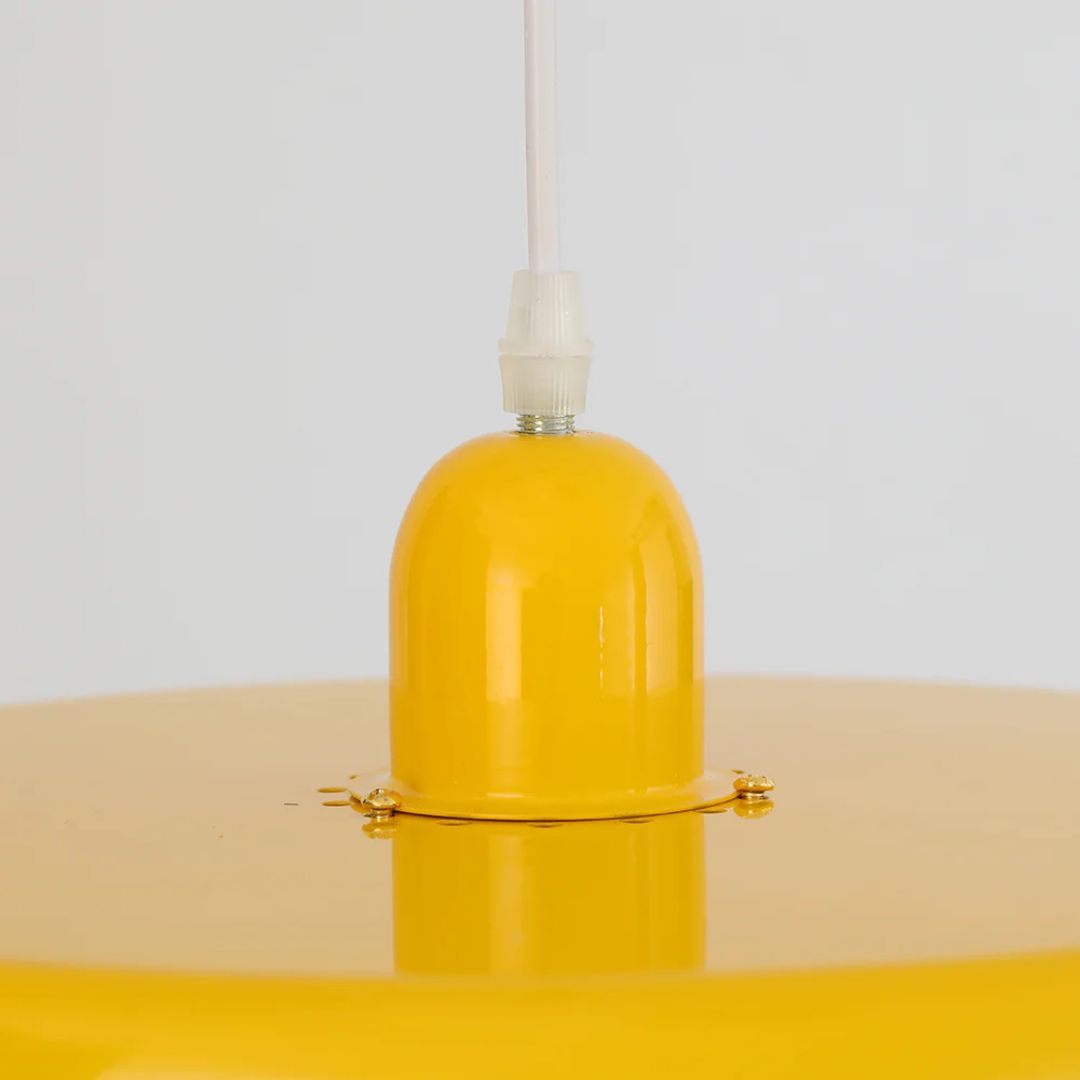 Hanglamp Metaal Gelaagd Ø35cm Oranje E27 Eettafel Woonkamer Retro Design Verlichting Industrieel Modern