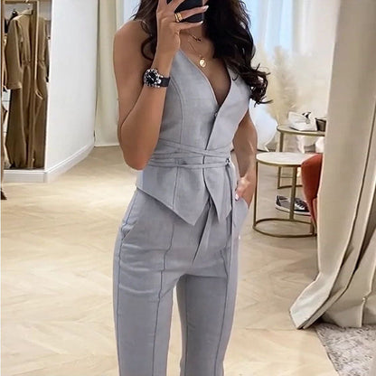 Dames Tweedelige Set Kleding Zomer Collectie