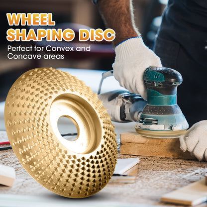 Slijpschijven Set Wolfraamcarbide 3-delig Houtbewerking Haakse Slijper 100mm 16mm Boring Vlak Hoekig Boog