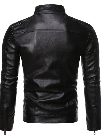 Leren Jas Elegant en Stijlvol