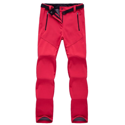 Wandelbroek Dames Waterdicht met Fleece en Stretch