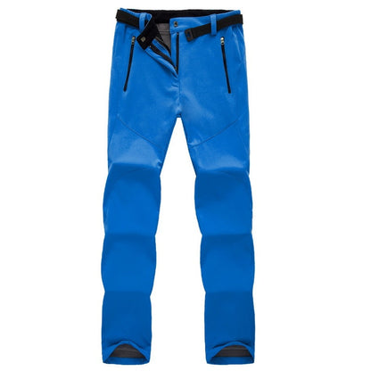 Wandelbroek Dames Waterdicht met Fleece en Stretch