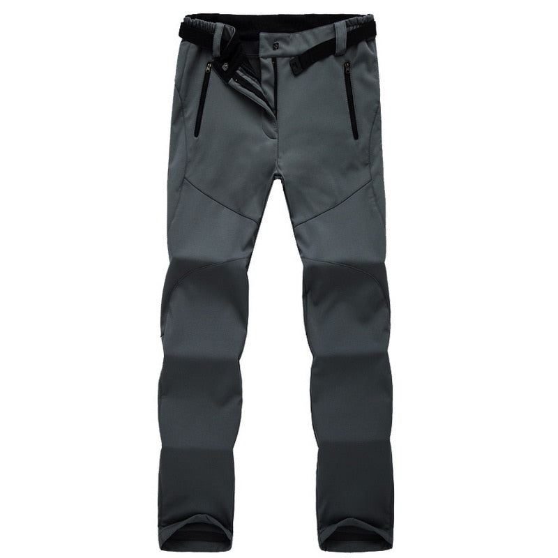 Wandelbroek Dames Waterdicht met Fleece en Stretch