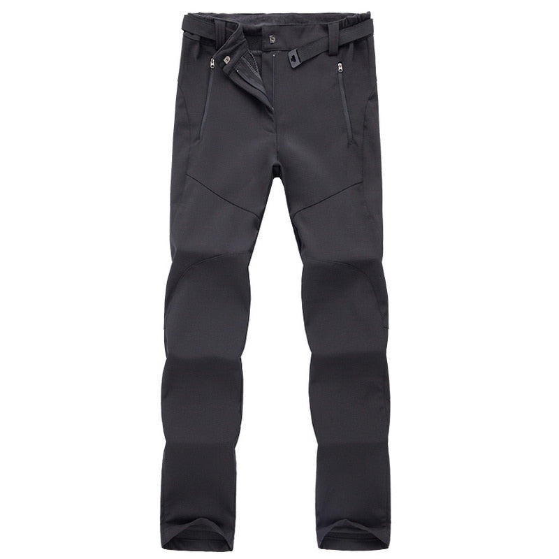 Wandelbroek Dames Waterdicht met Fleece en Stretch