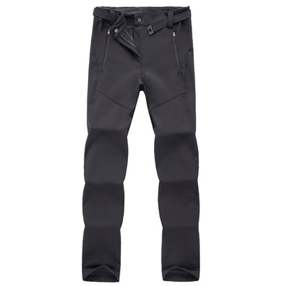 Wandelbroek Dames Waterdicht met Fleece en Stretch