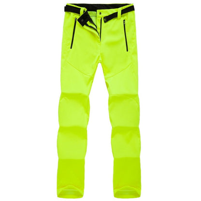 Wandelbroek Dames Waterdicht met Fleece en Stretch