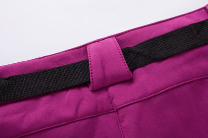 Wandelbroek Dames Waterdicht met Fleece en Stretch