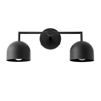 Koepelkapjes Wandlamp Modern Scandinavisch Metaal Zwart Messing 2-3 Lichtpunten Badkamer Hal Slaapkamer Sfeerverlichting