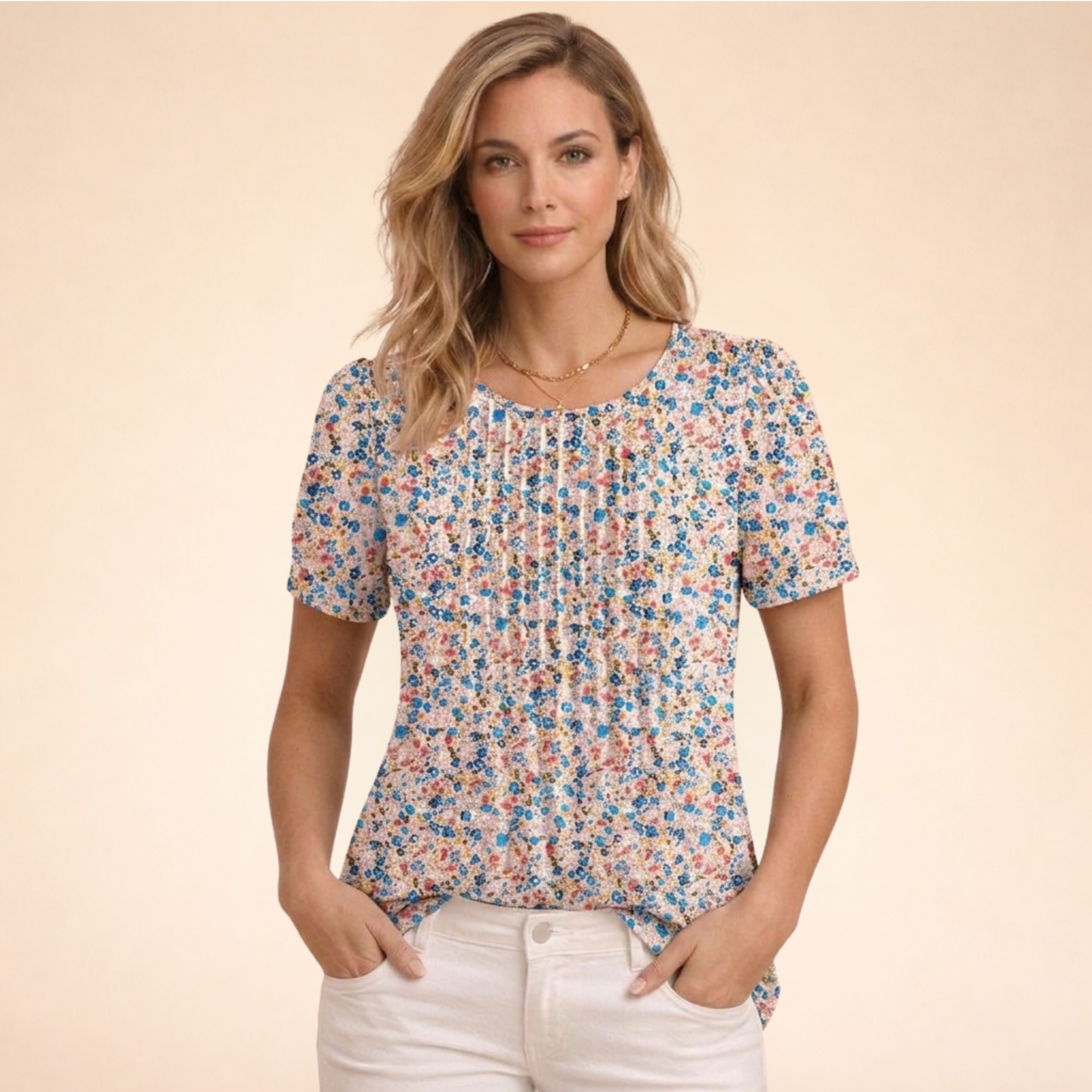 Luchtige Zomertop Vrouwelijk Elegant Model