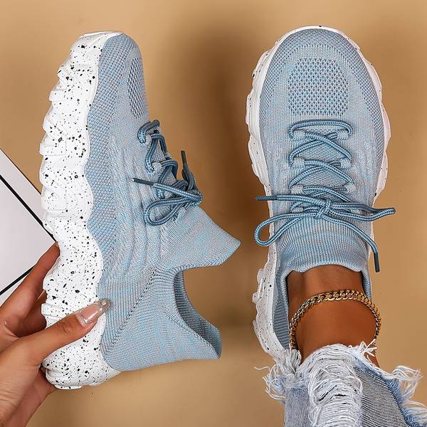 Elastische Sokschoenen Lichtblauw Sportief - StudioMarella