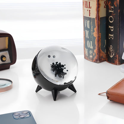 Ferrofluid Display Bluetooth Speaker ABS Glas 10,6 cm Muziek Visualizer Magnetisch Vloeistof Bureau Decoratie Cadeau Tech Kunstobject